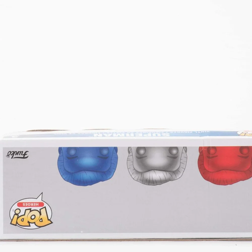 NIB Funko Pop Superman- Exclusive Three Pack - Picture 5 of 6